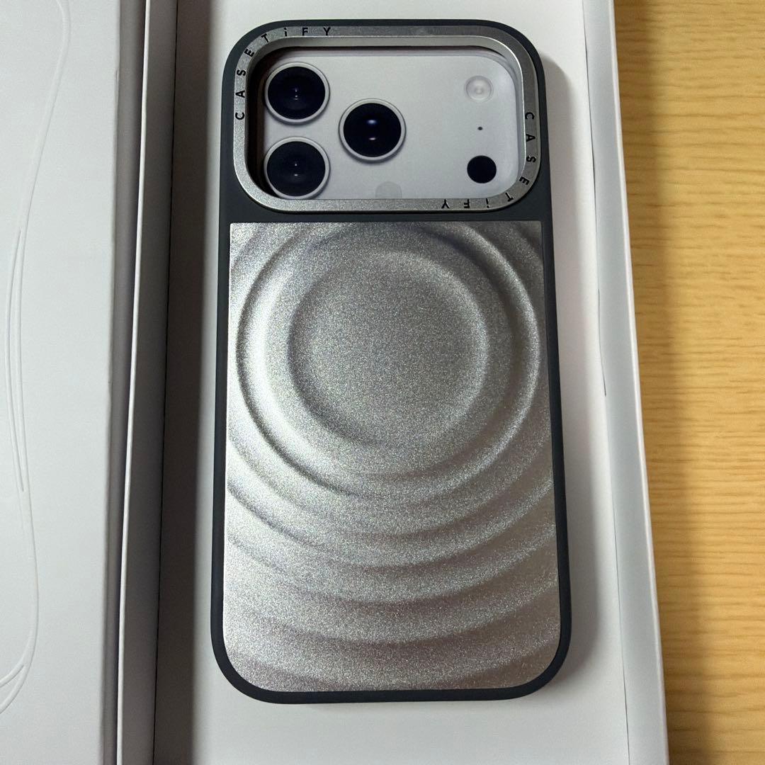 iPhoneアクセサリー CASETiFY Alloy Ripple Case iPhone17Pro