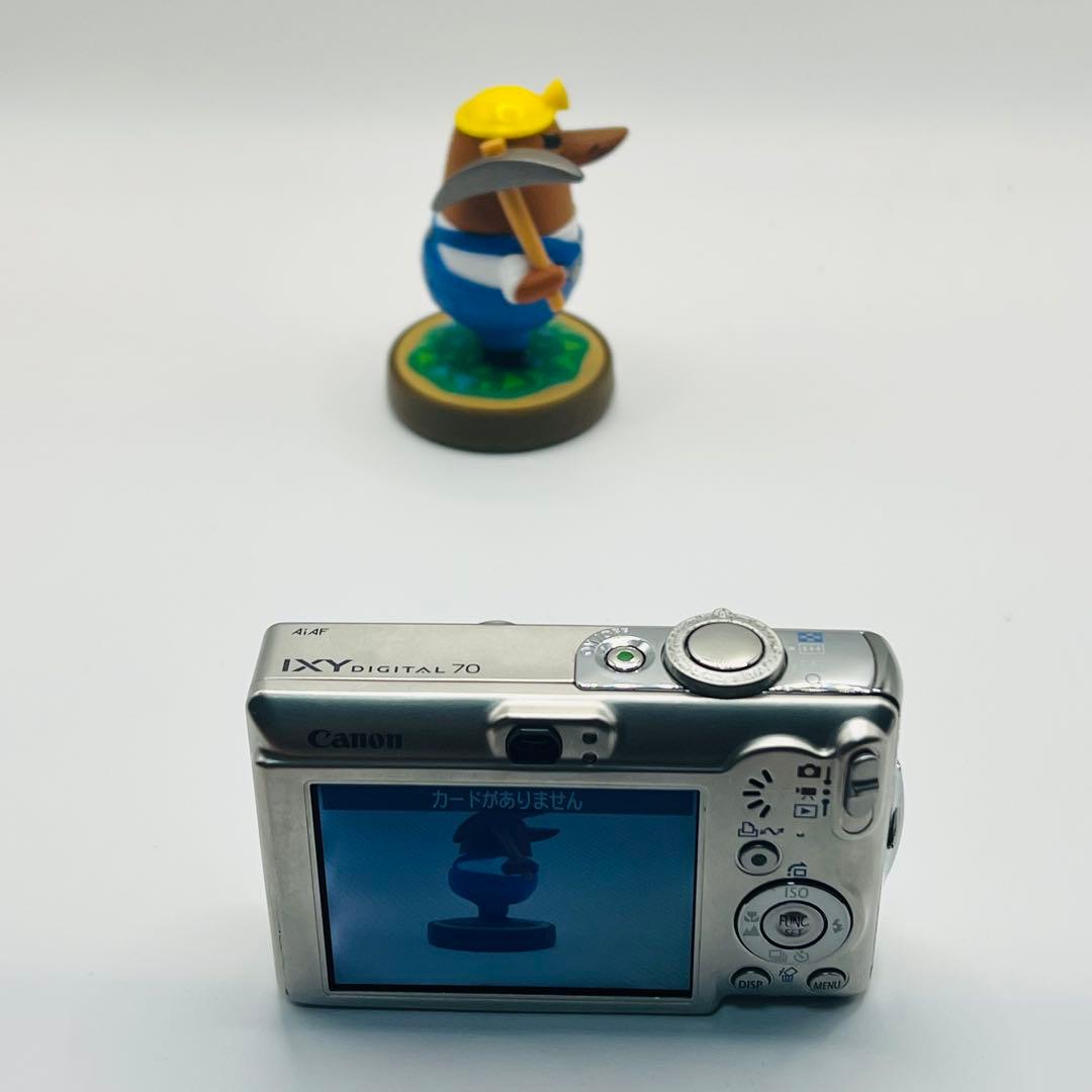 Canon IXY digital 70 シルバー　コンパクトデジタルカメラ