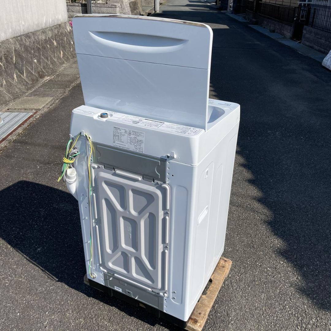 Hisense2023年製5.5㎏全自動洗濯機 使用頻度少なめ 美品 送料無料