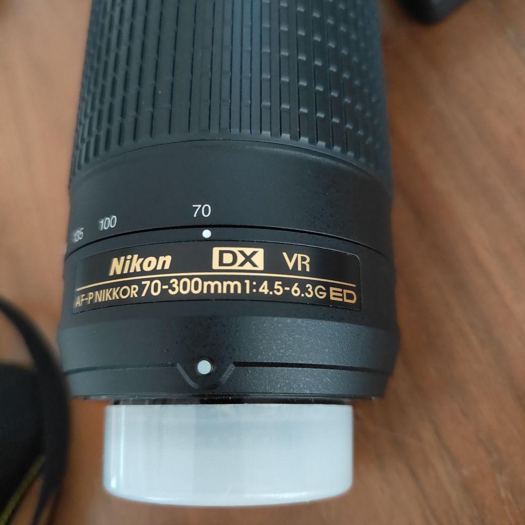 Nikon D3400 一眼 望遠レンズ AF-P 70-300mm 三脚付き