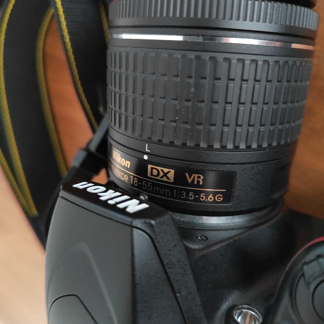 Nikon D3400 一眼 望遠レンズ AF-P 70-300mm 三脚付き