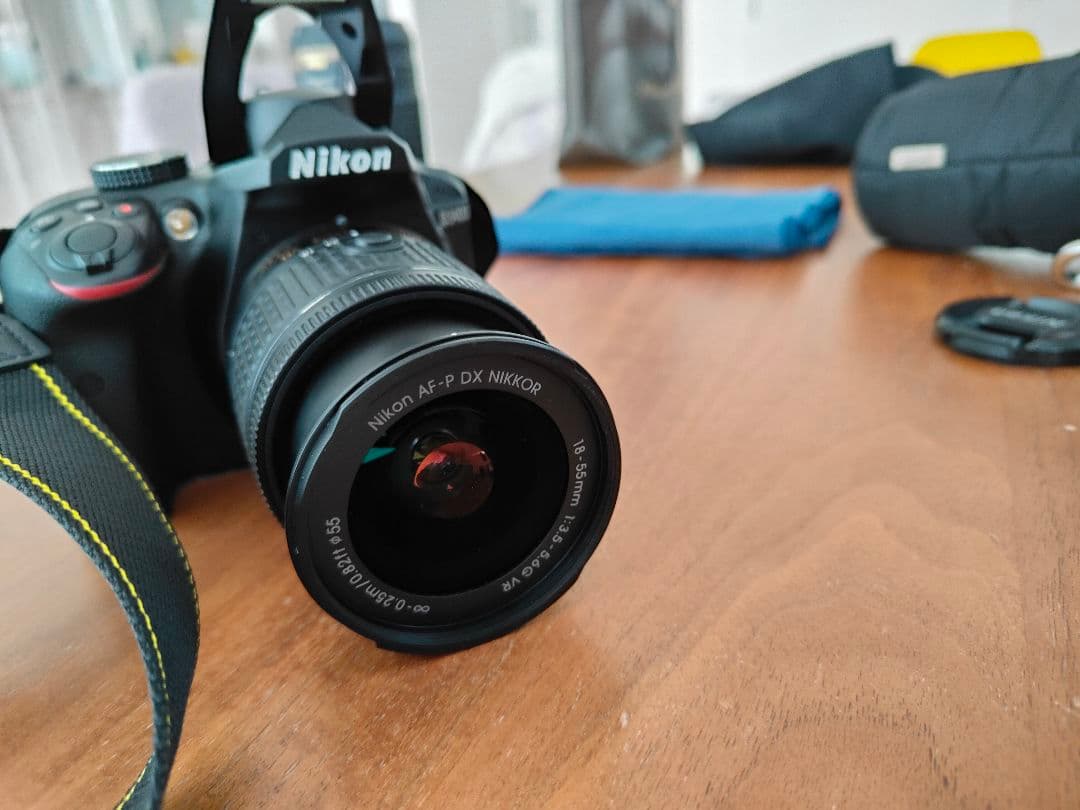 Nikon D3400 一眼 望遠レンズ AF-P 70-300mm 三脚付き