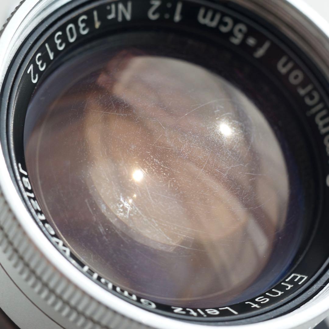 Leica Summicron 5cm F2 沈胴 1955年製 Mマウント