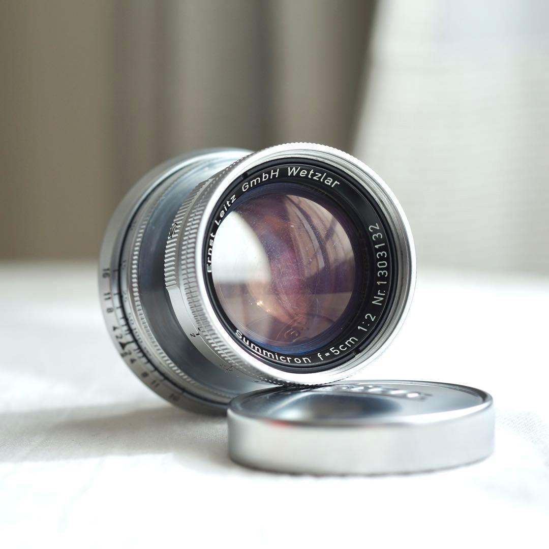 Leica Summicron 5cm F2 沈胴 1955年製 Mマウント