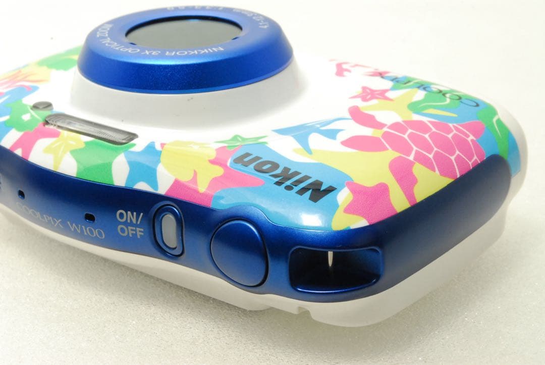Nikon COOLPIX W100 ❤️スマホ転送 動作確認済 マリン ニコン