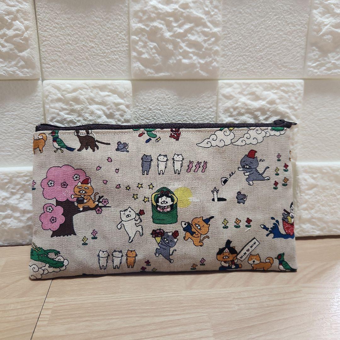 MW宏美様☆コットンこばやし 通帳ポーチ ハンドメイド