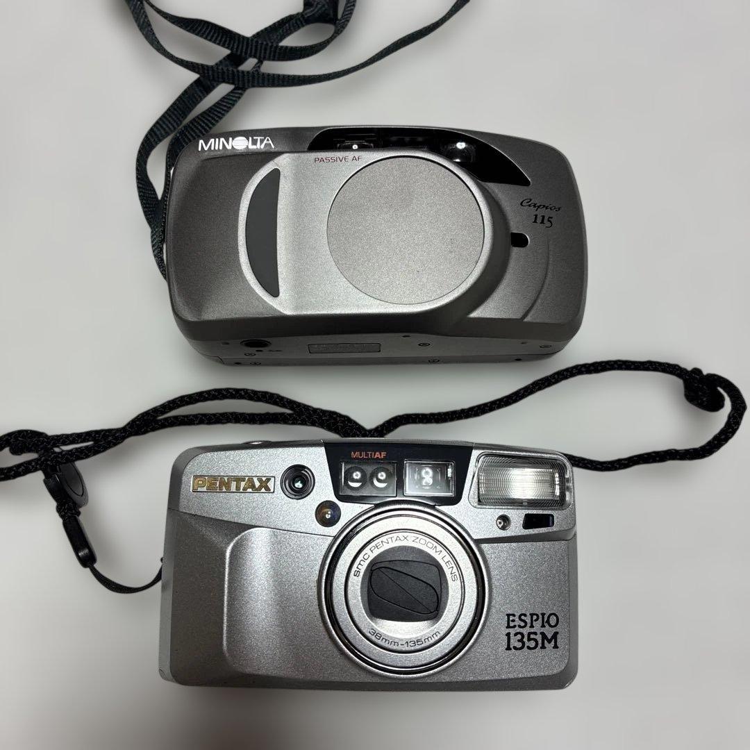 MINOLTACapios 115 PENTAX ESPIO 135M2台セット