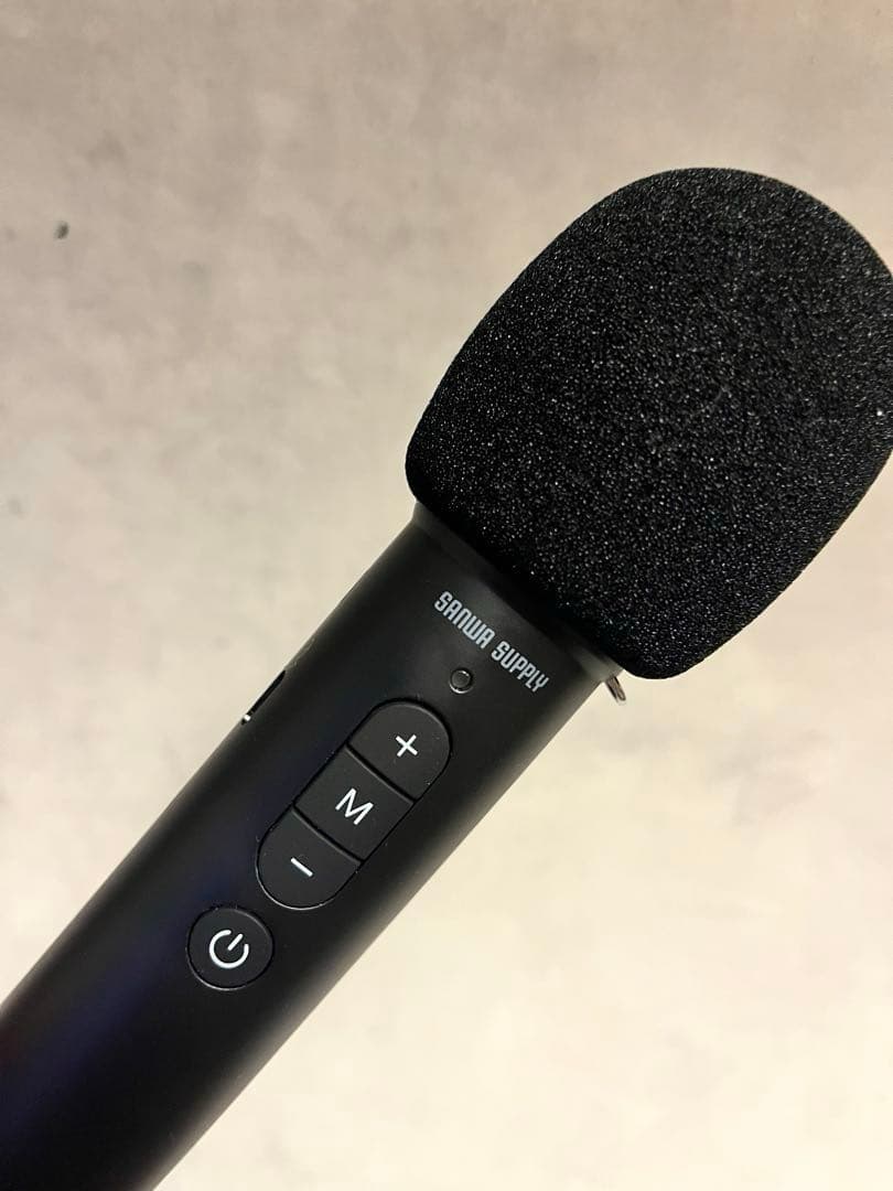 【極美品】高性能ワイヤレスマイク　音響設備不要