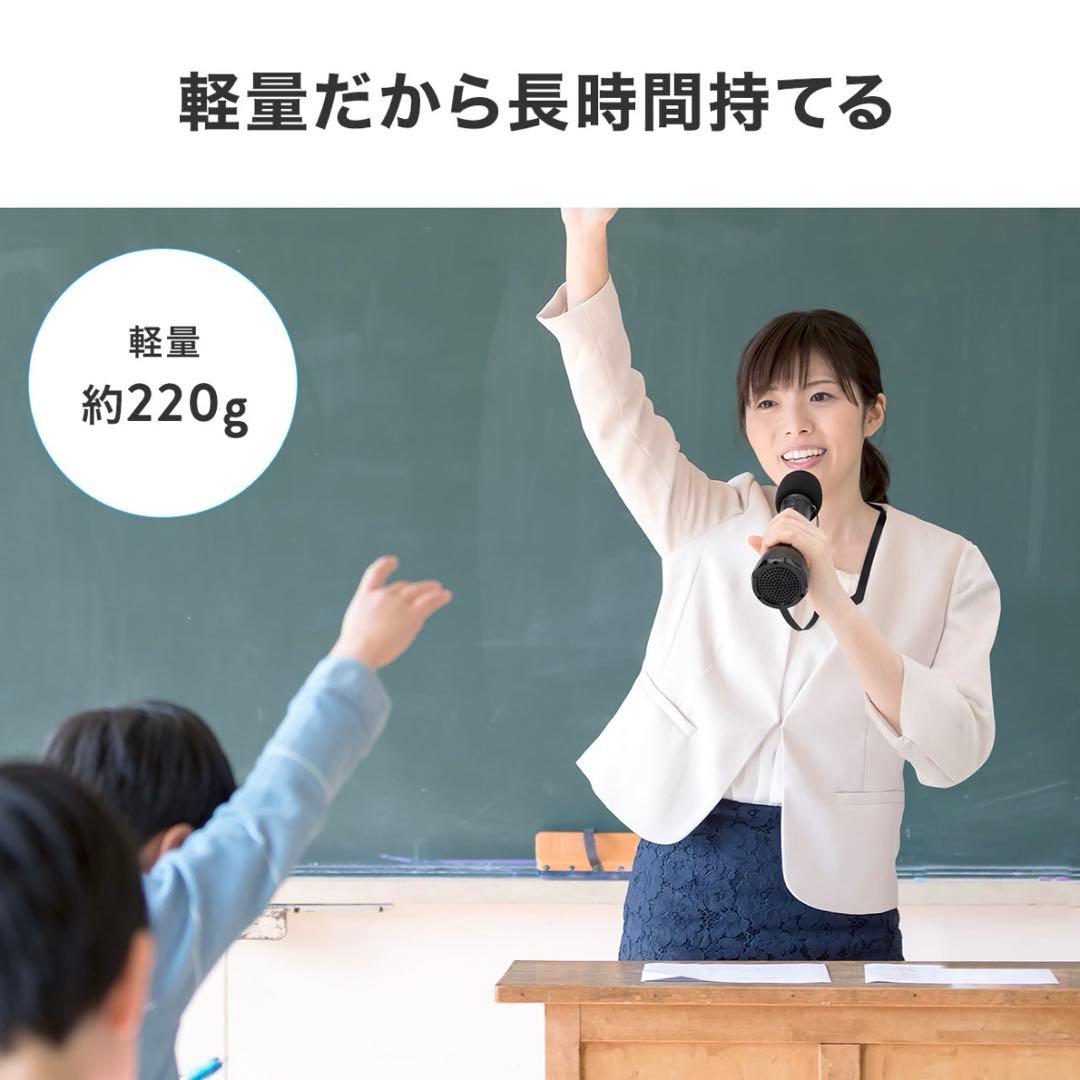 【極美品】高性能ワイヤレスマイク　音響設備不要