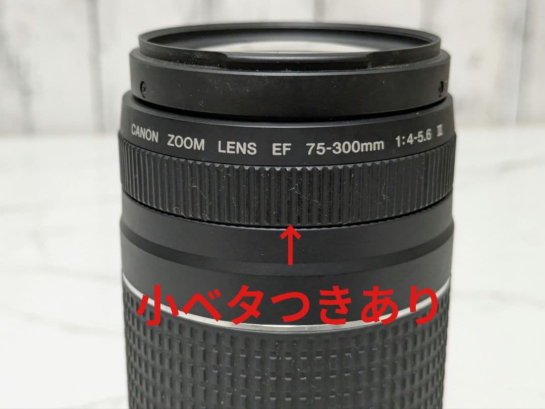 Canon ZOOM LENS EF 75-300mm f4-5.6 Ⅲ