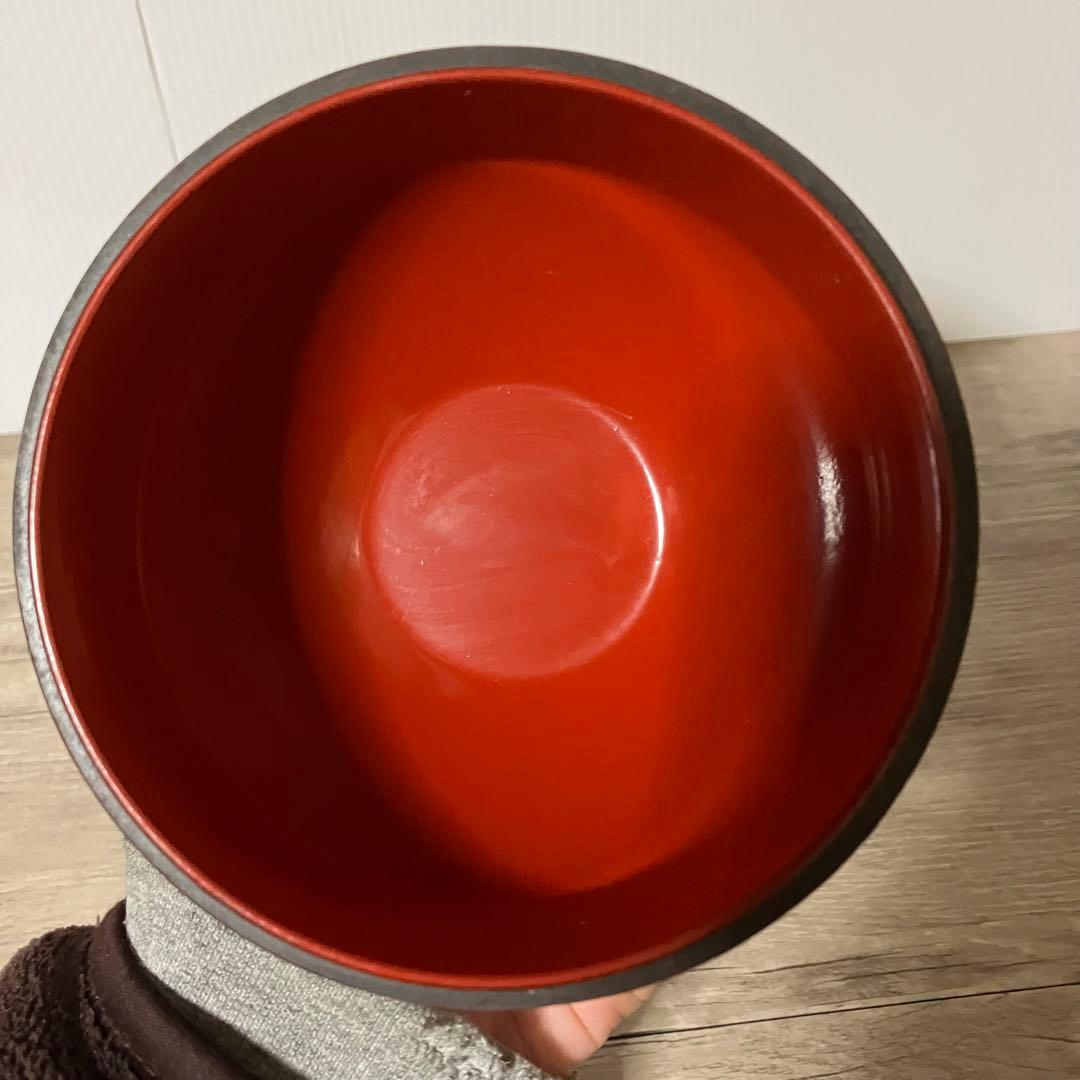 B-3 【アンティーク】天然木 菓子器 菓子鉢 蓋付き 房付き タッセル