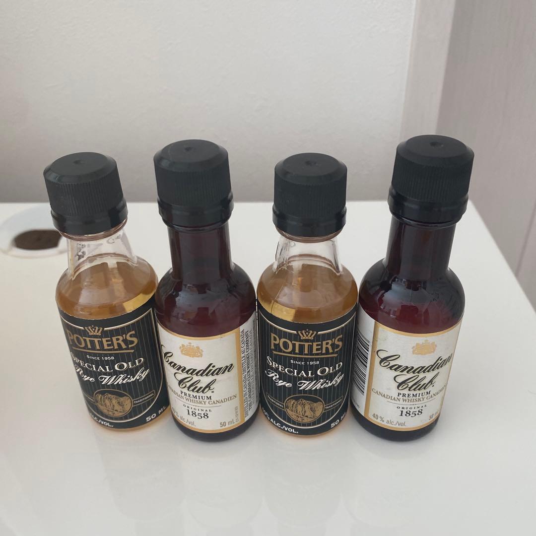ウイスキーセット（Crown , Jack Daniel's, など)