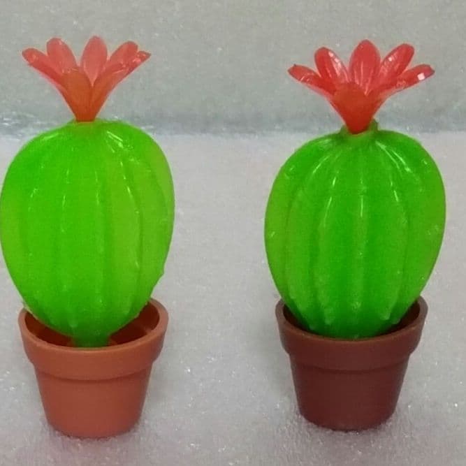グリコ　おまけ　昭和　サボテン