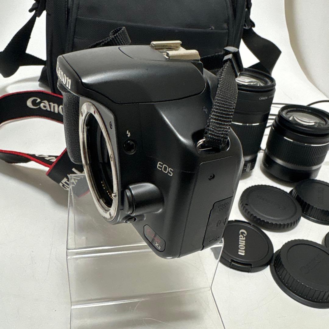 フ*ー様 Canon EOS Kiss X2 デジタル一眼レフ レンズ2点 充電