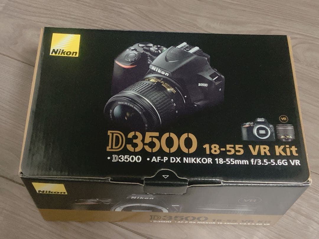 ✨美品・箱付き✨Nikon D3500レンズキット✨一眼レフデビュー
