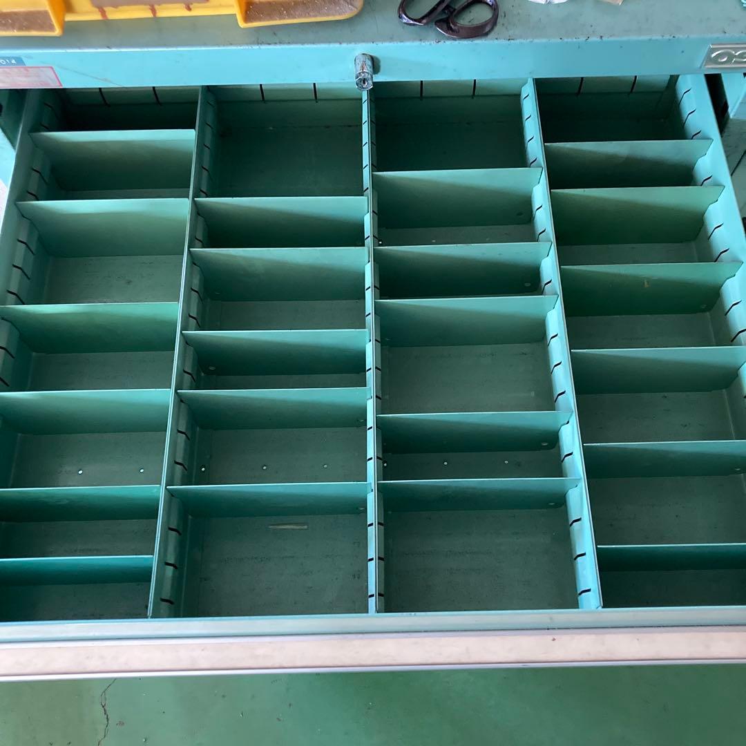 日本語: 【OS 大阪製罐】中量キャビネット 6段 ツールボックス 工具棚