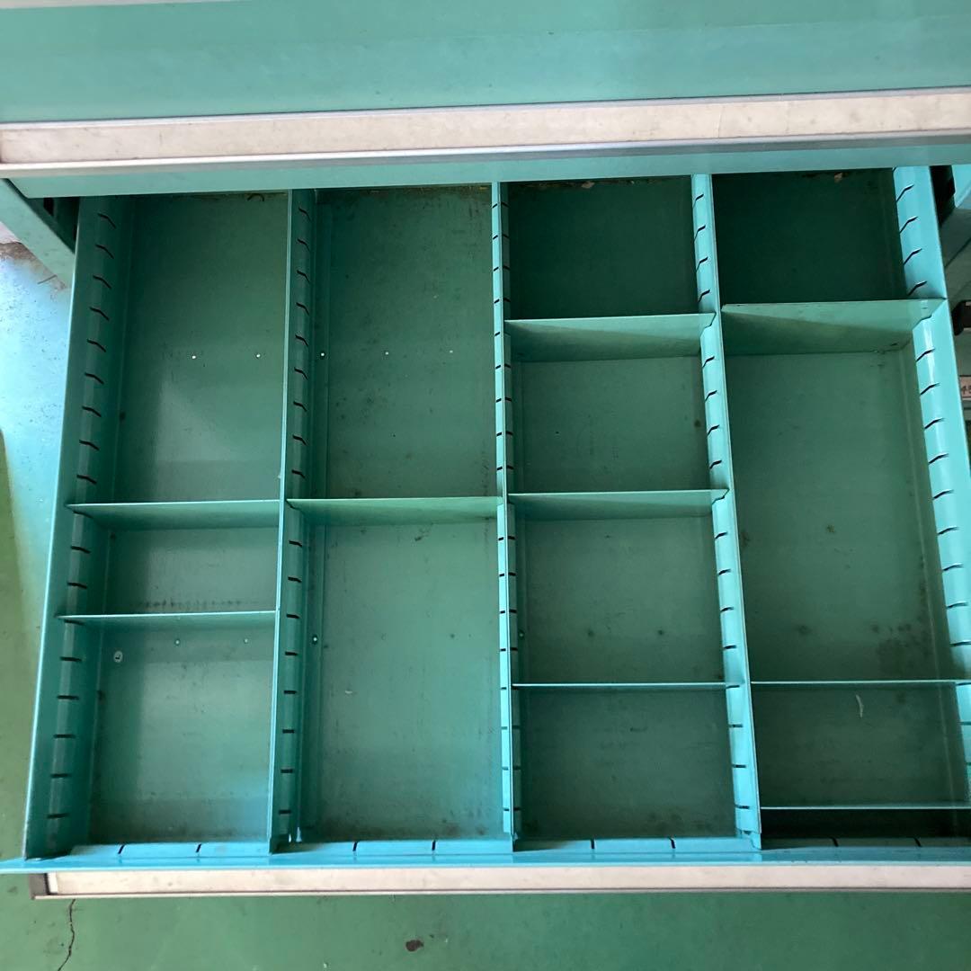 日本語: 【OS 大阪製罐】中量キャビネット 6段 ツールボックス 工具棚