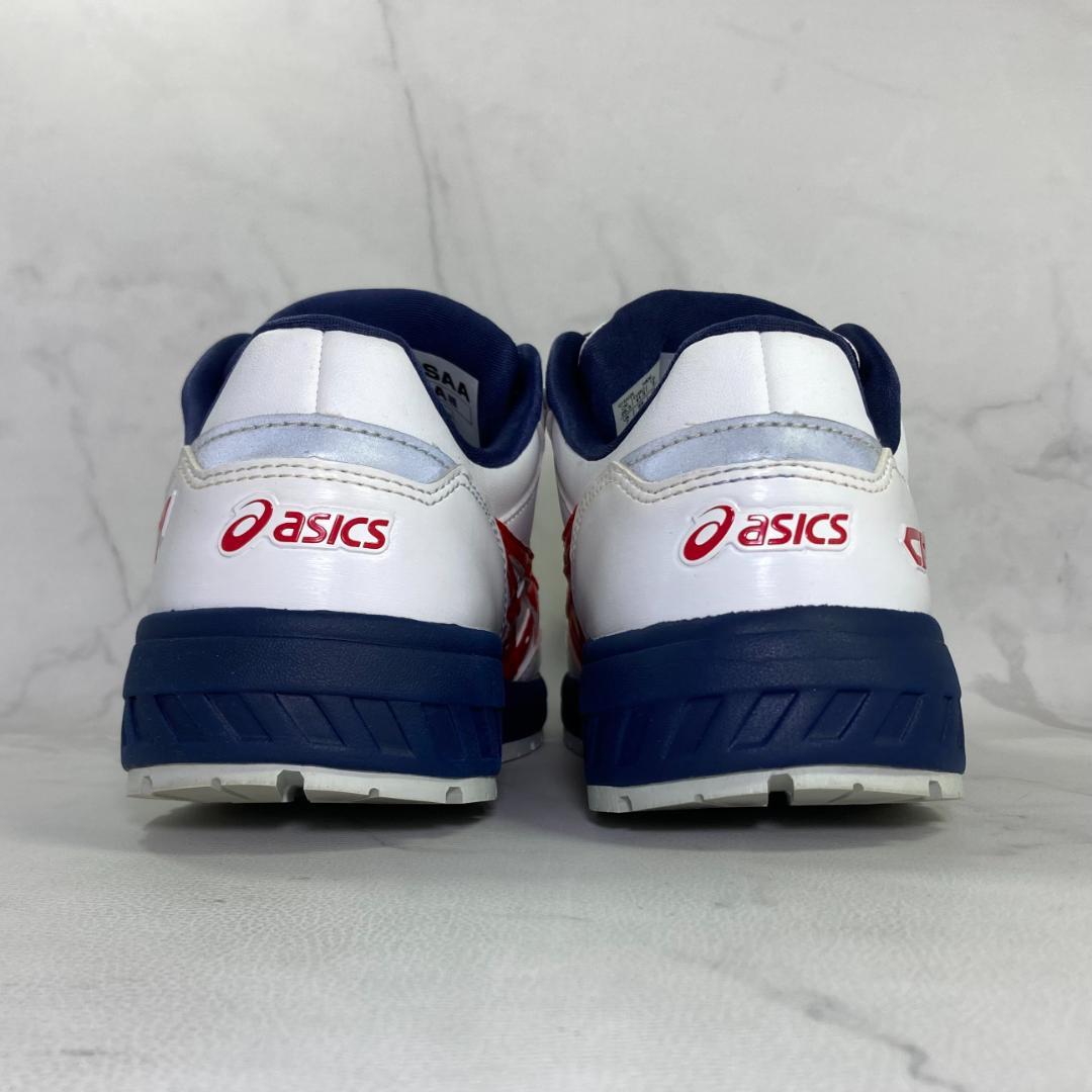 【極美品】asics BOA 安全靴 1273A029 25.5㎝ 白/紺/赤