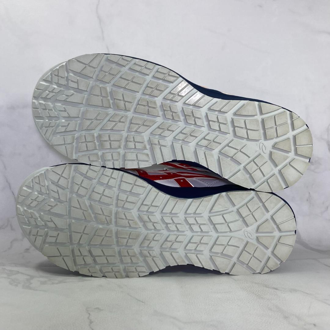 【極美品】asics BOA 安全靴 1273A029 25.5㎝ 白/紺/赤