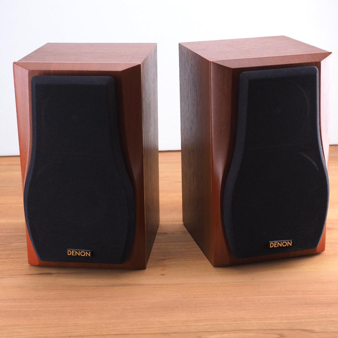 DENON SC-A33　P.P.D.D.方式小型スピーカー　美品