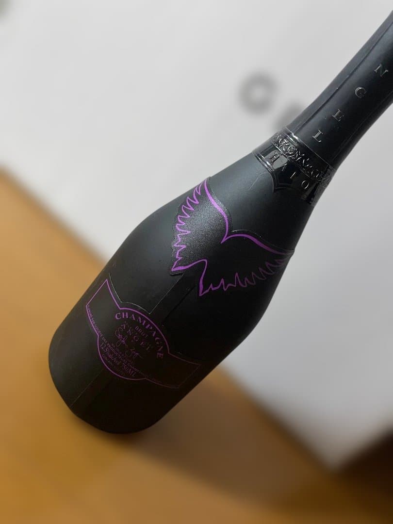 ANGEL champagne 黒/青　　2本セット