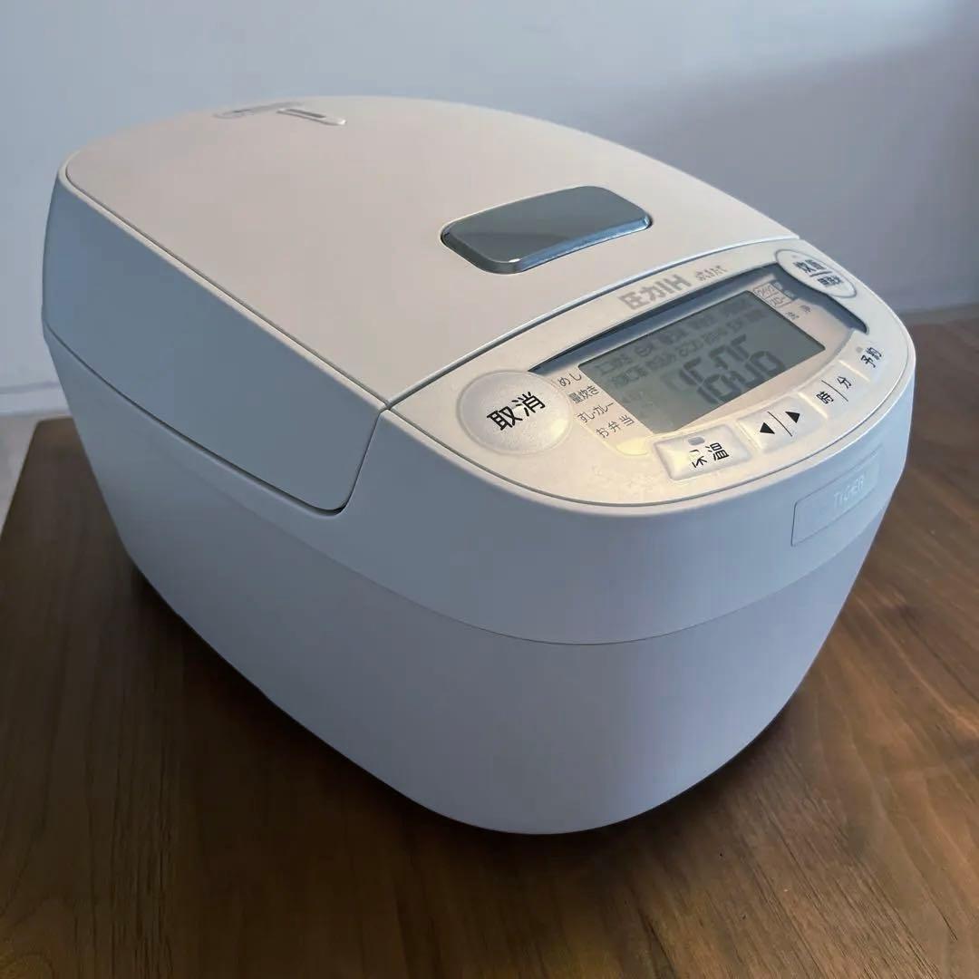 タイガー 圧力IHジャー炊飯器 JPV-A100 マットホワイト
