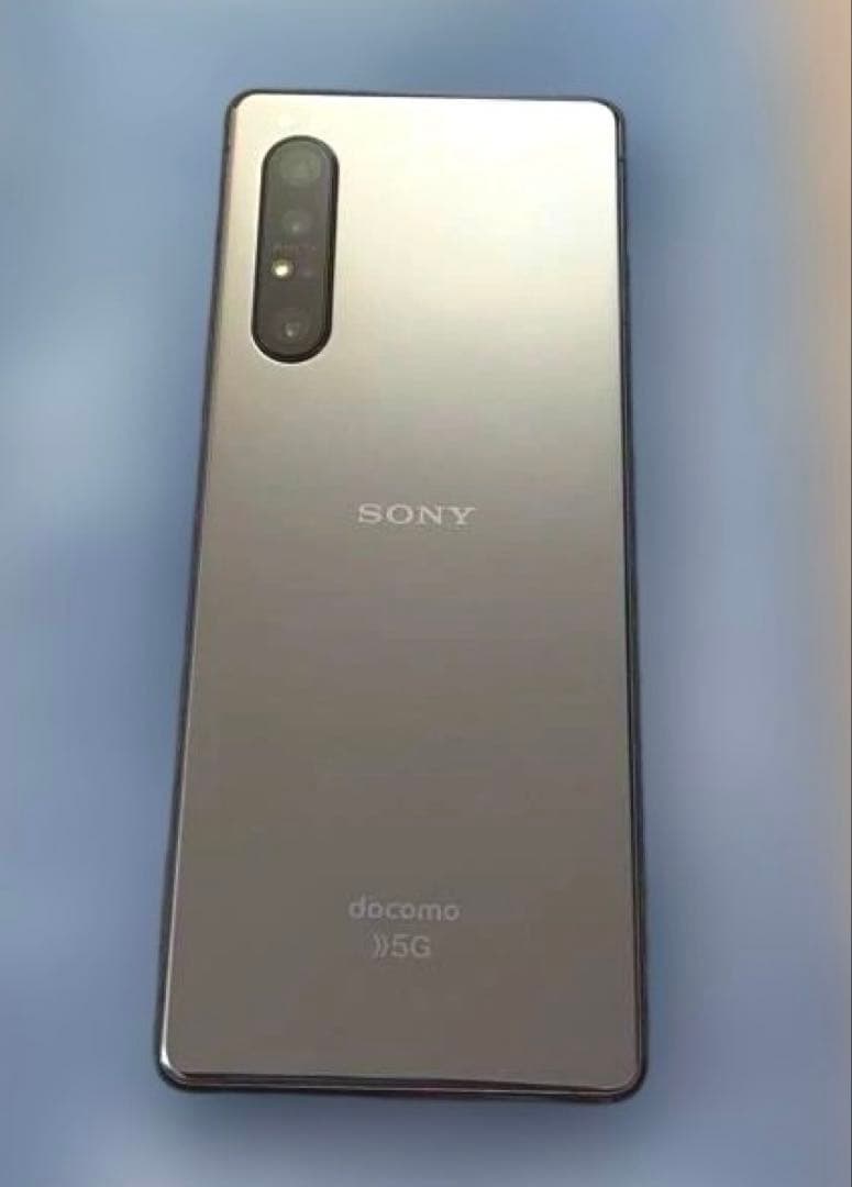 【美品】SONY Xperia 1Ⅱ SO-51A パープル 保護フィルム付き