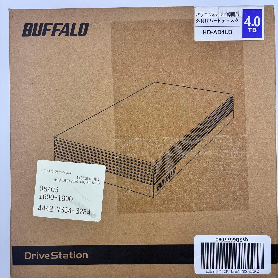 BUFFALO ｜ HD-ADUシリーズ ｜ HD-AD4U3 4T HDD