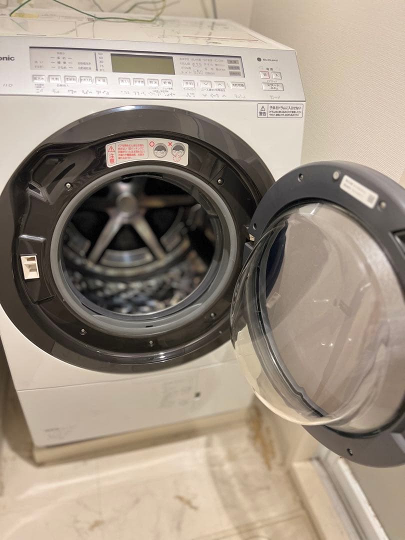 【送料込】パナソニック ドラム式洗濯乾燥機11kg NA-VX800AR 右開き