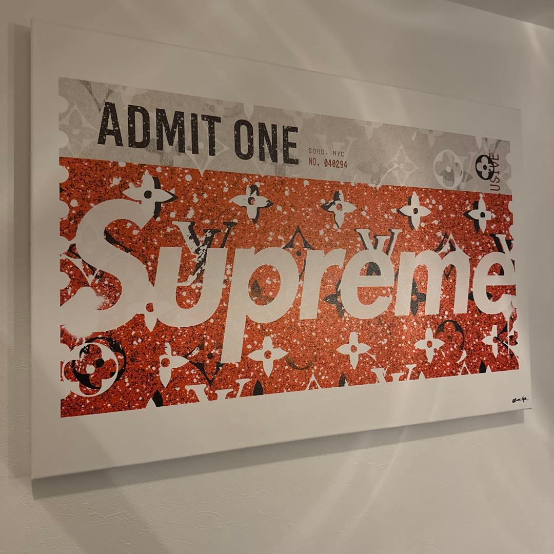 シュプリーム　supreme 絵画