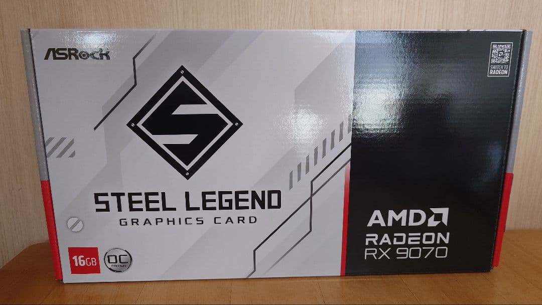 【限界値下げ】ASRock RX 9070 Steel Legend 16GB
