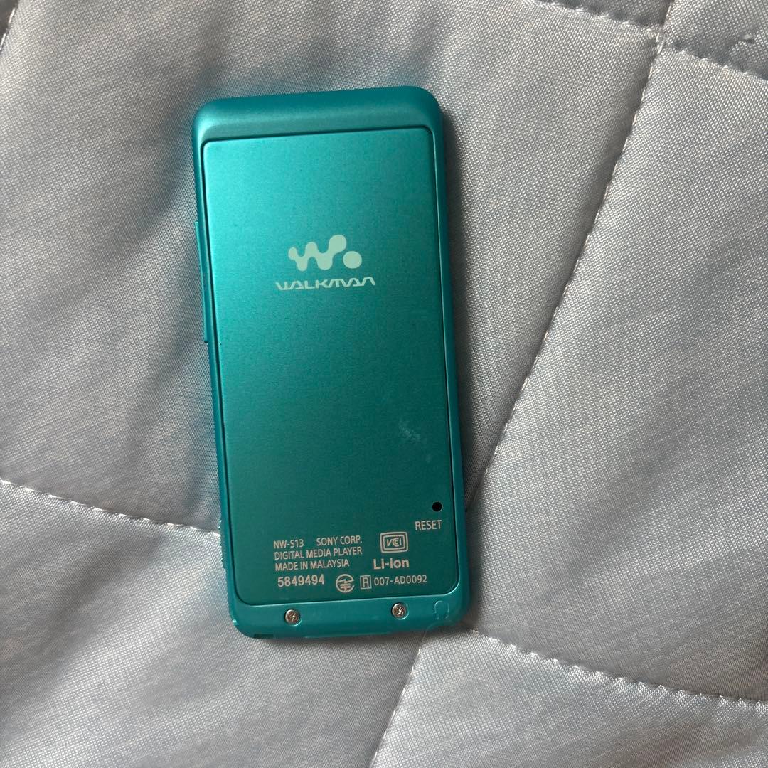 【美品】SONY NW-S13 ウォークマン 青
