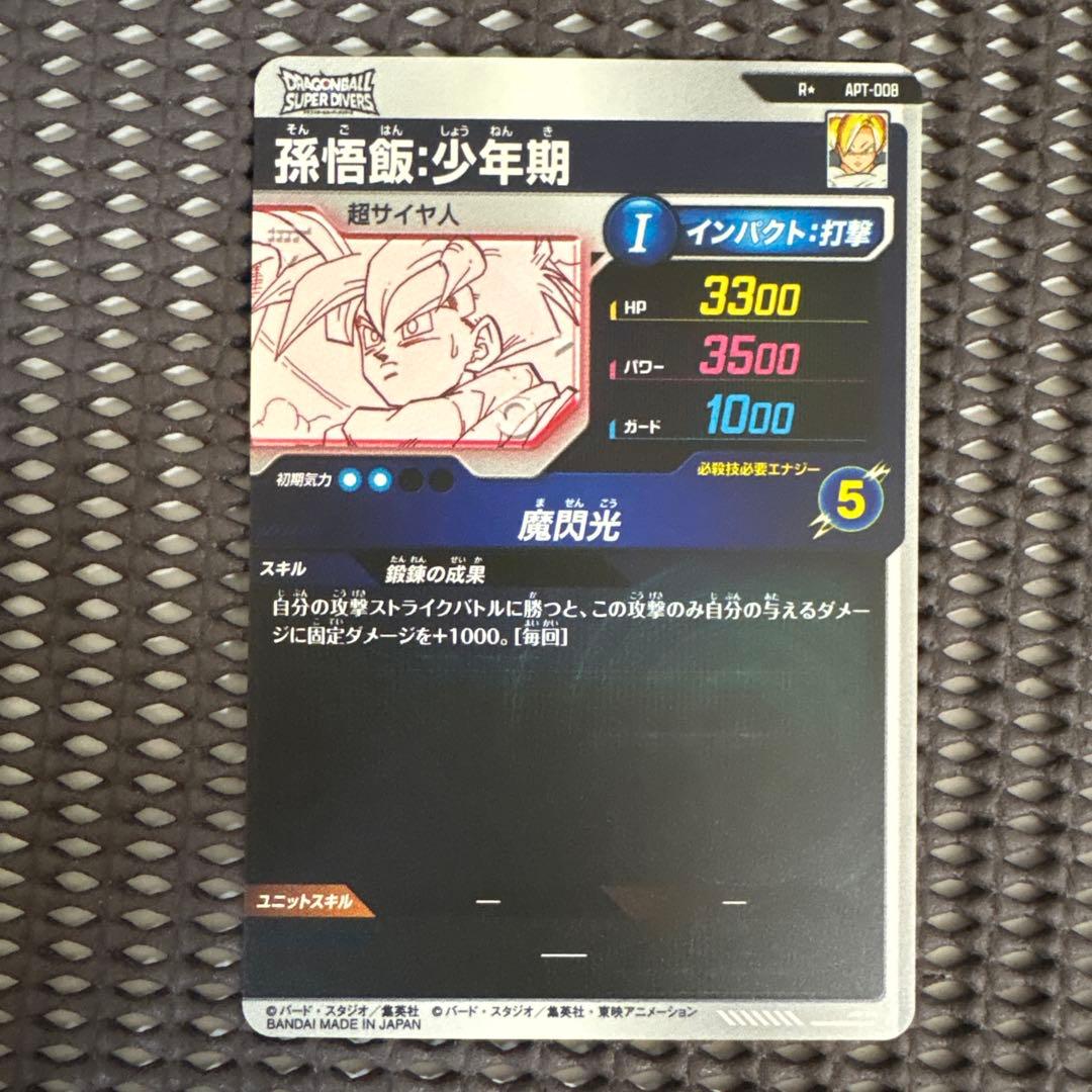 Apt-008 パラレル　孫悟飯少年期