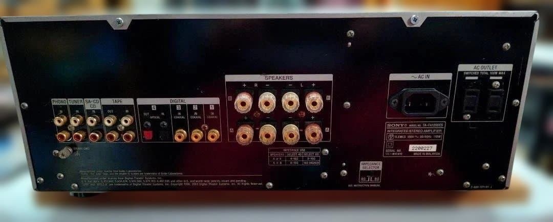 SONY TA-FA1200ES フルデジタルアンプ