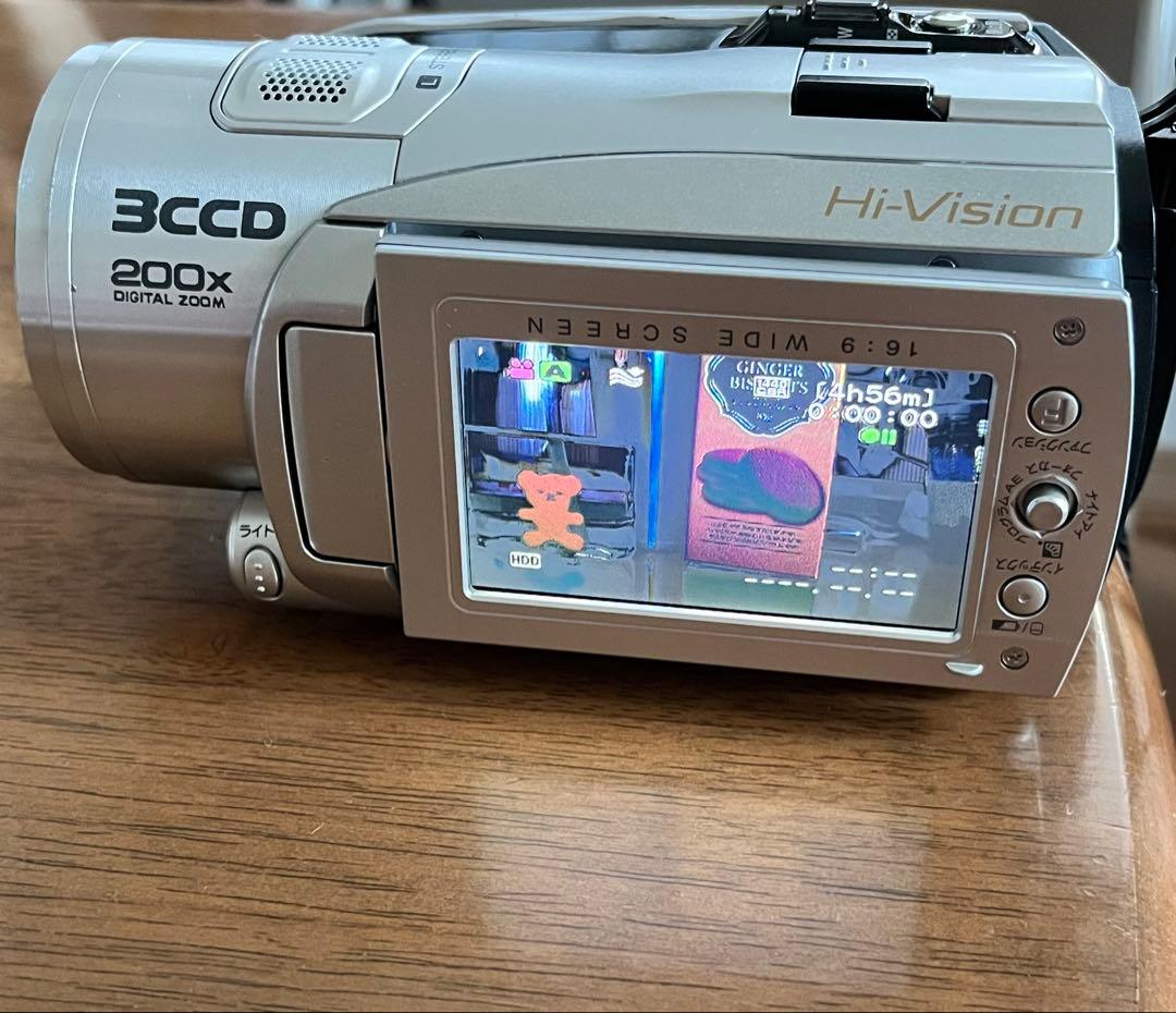 【動作確認済・付属品完備】JVC Everio GZ-HD3 3CCD搭載
