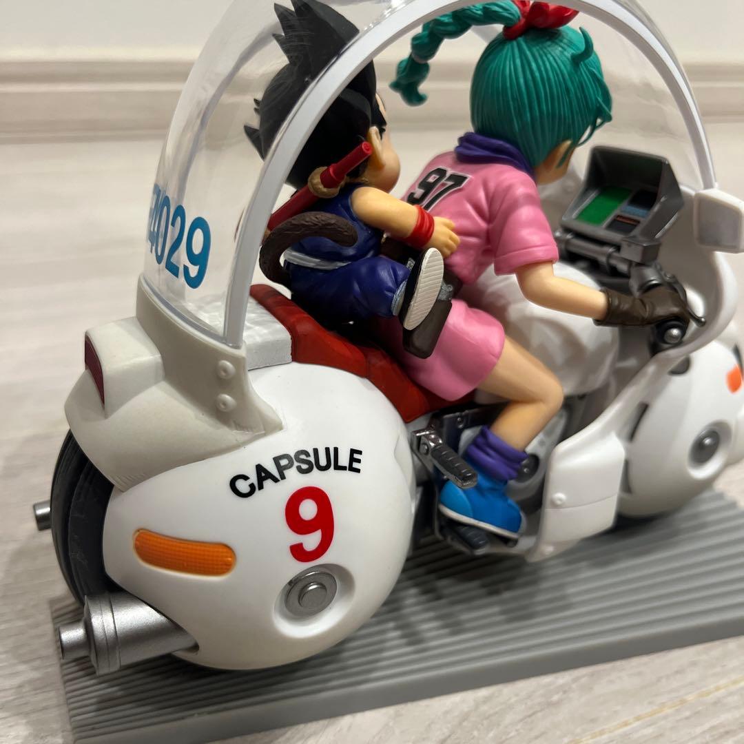 ドラゴンボール　一番くじ　孫悟空&ブルマ　バイクフィギュア　国内正規品