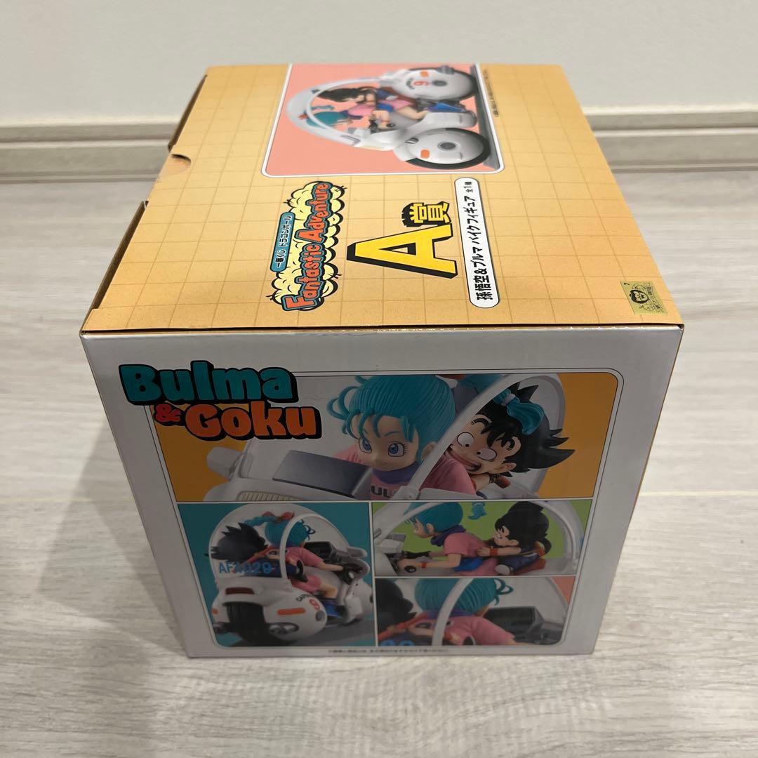ドラゴンボール　一番くじ　孫悟空&ブルマ　バイクフィギュア　国内正規品