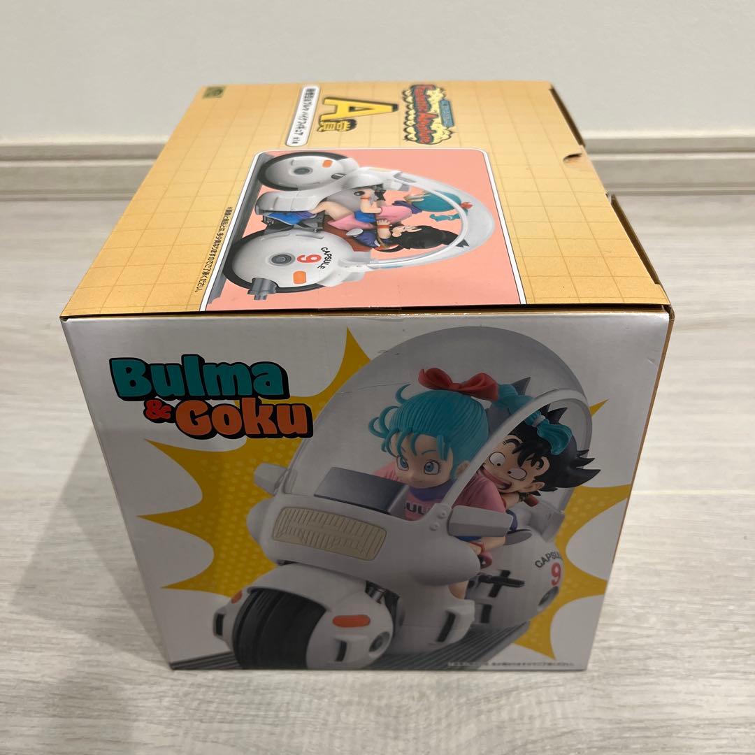 ドラゴンボール　一番くじ　孫悟空&ブルマ　バイクフィギュア　国内正規品