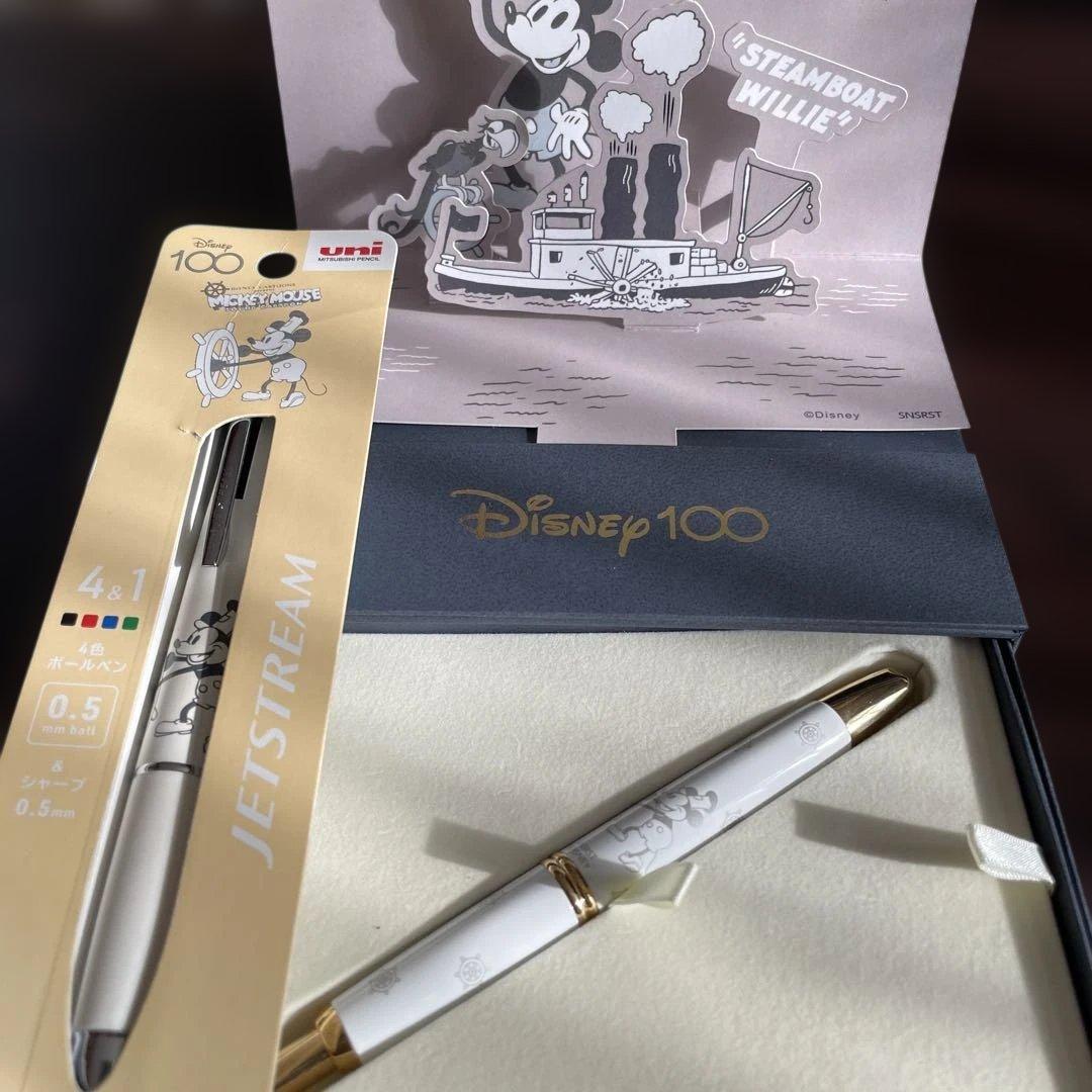 完売品銀座伊東屋限定ディズニー100 キャップレス万年筆パイロット社製➕おまけ
