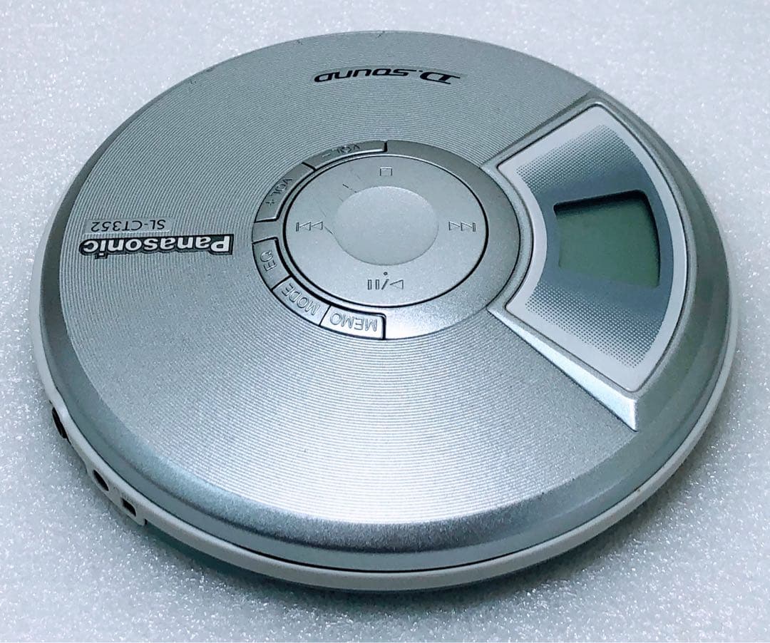 パナソニック☆ポータブルCDプレイヤーSL–CT352-S