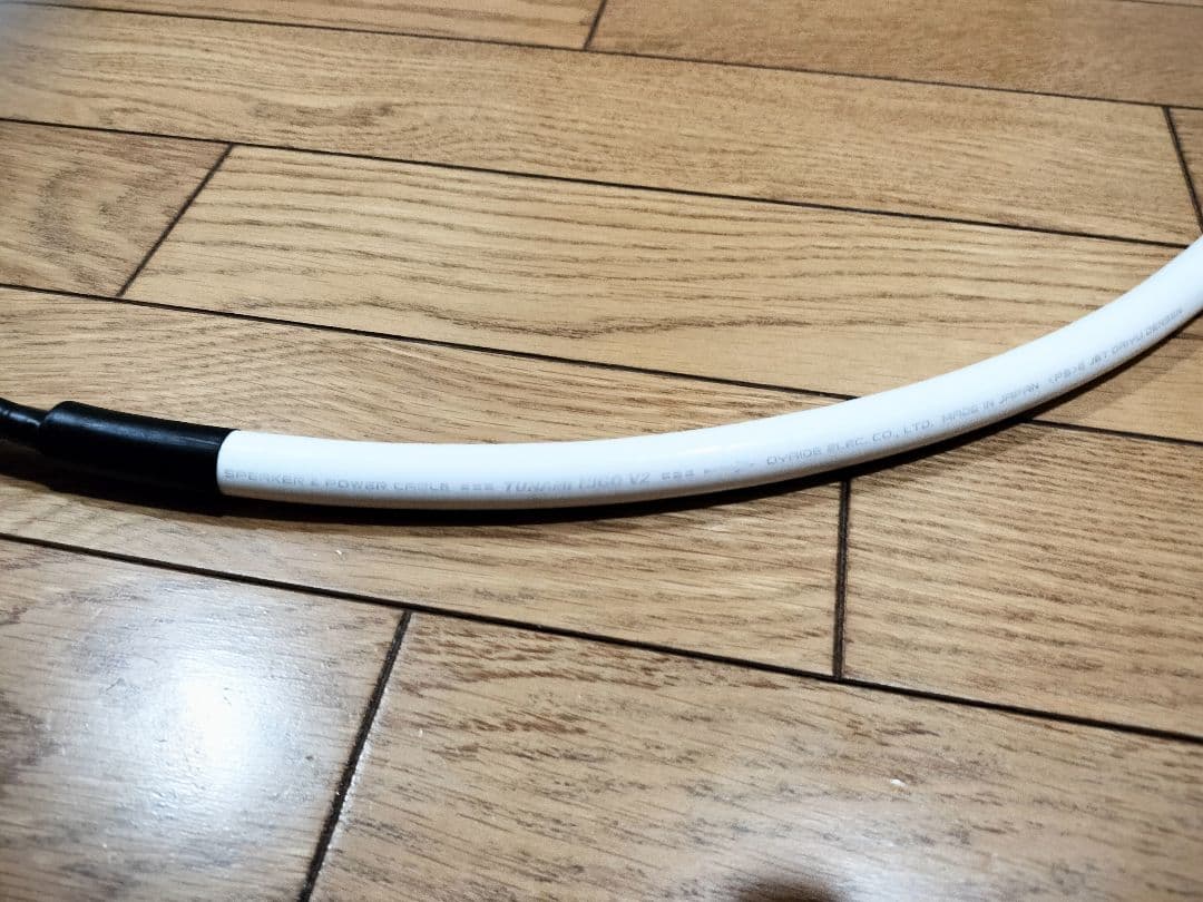 ノイズ対策 oyaide TUNAMI NIGO V2 約1m 自作電源ケーブル