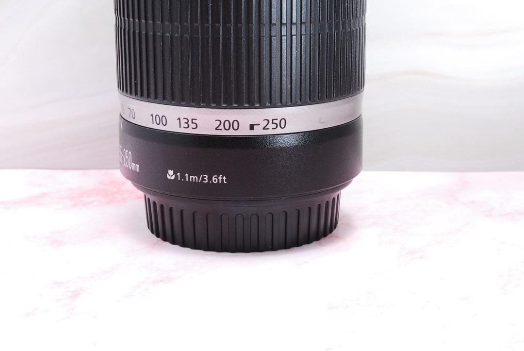 手ぶれ補正付き✨Canon EF-S 55-250mm IS✨望遠レンズ