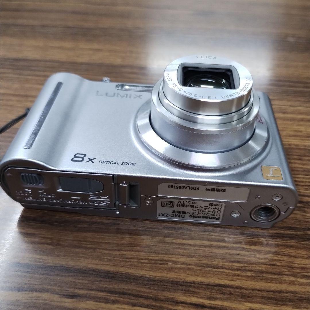Panasonic デジカメ DMC-ZX1 シルバー