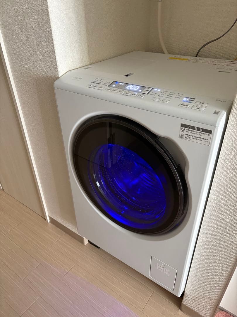 AQUA ドラム式洗濯機 本体 AQW-DXS12A【極美品】