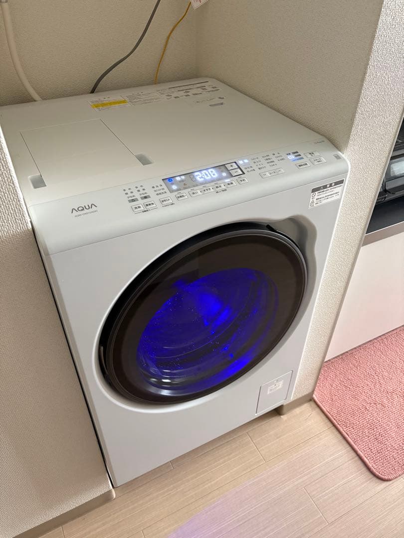 AQUA ドラム式洗濯機 本体 AQW-DXS12A【極美品】