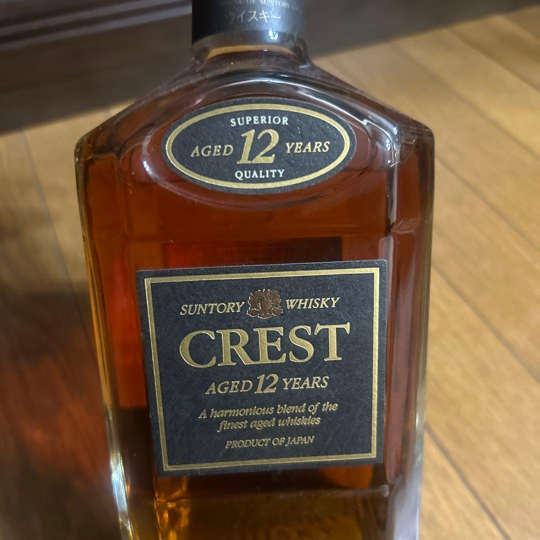 Suntory CREST 12年ウイスキー　ビンテージ