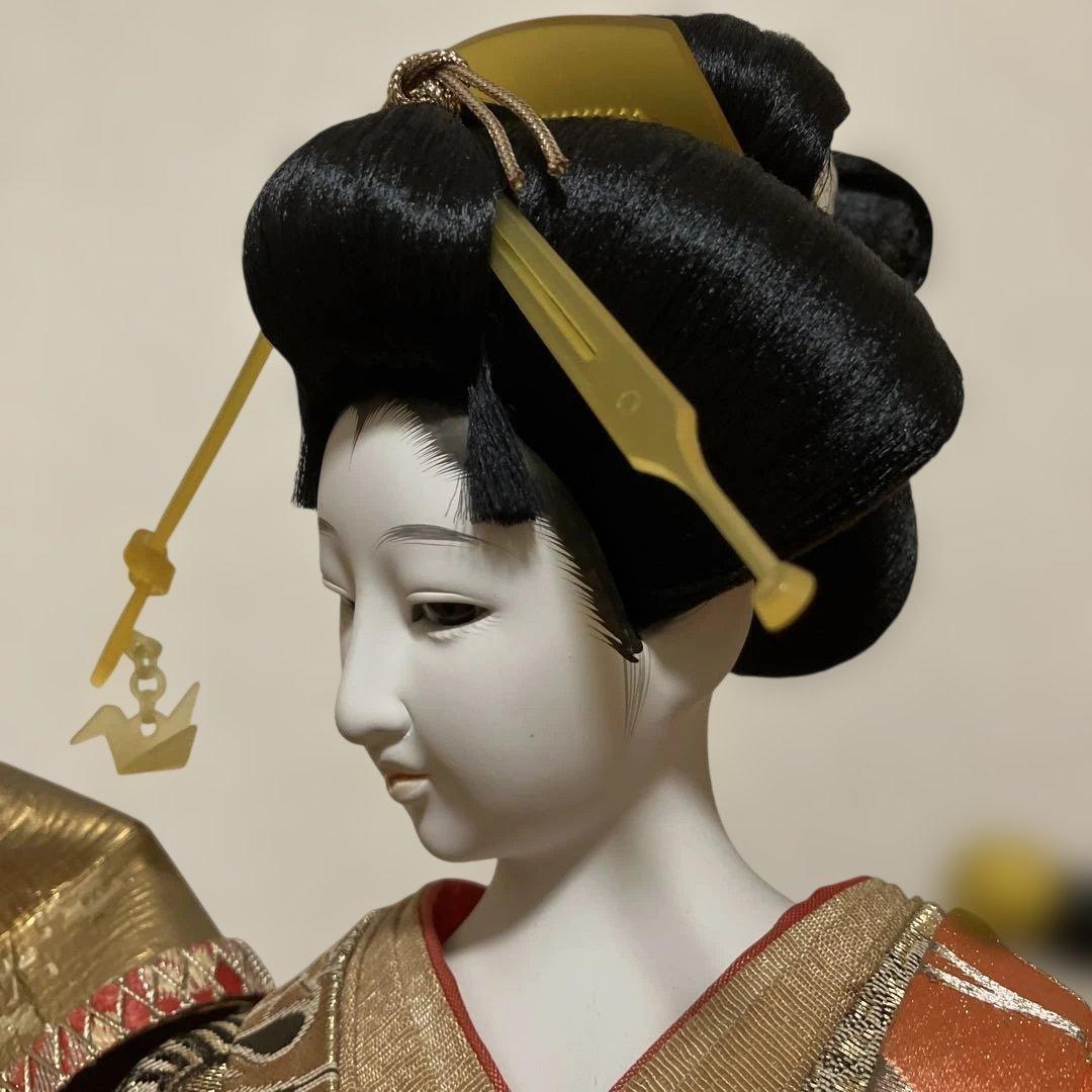 伝統の日本人形　豪華絢爛　和風人形　花魁 舞妓 芸妓 アンティーク人形￼