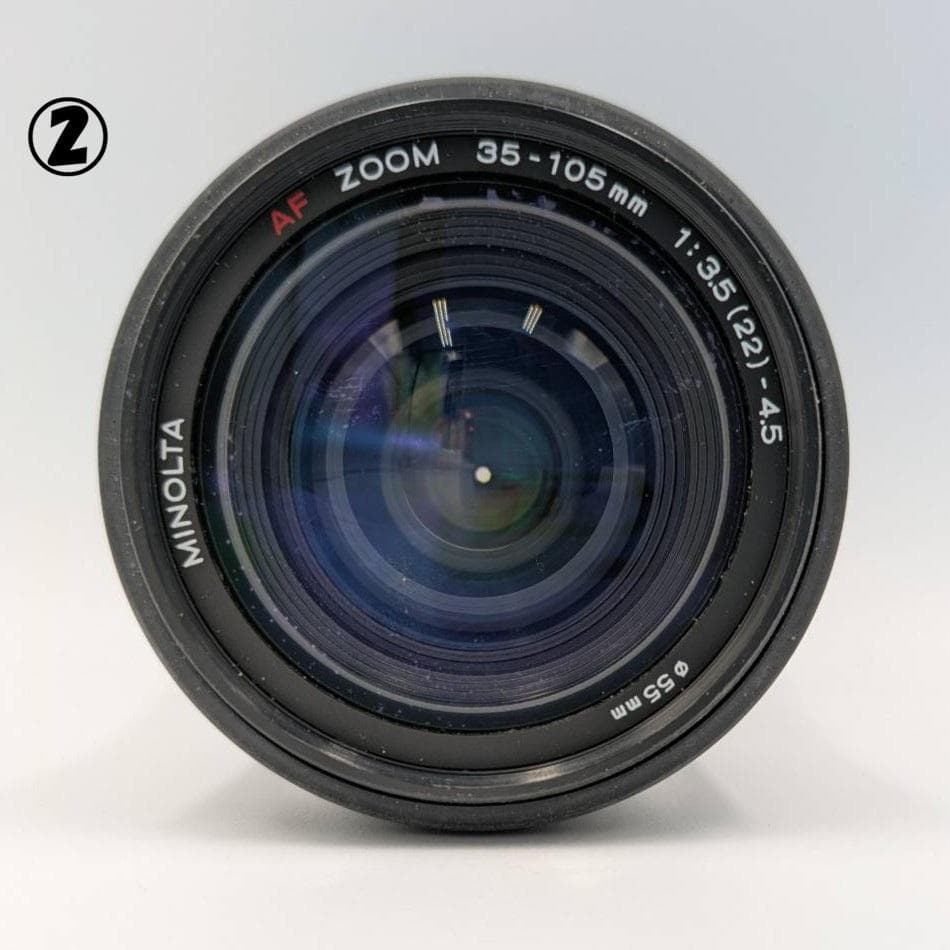 MINOLTA α101si 一眼レフカメラ レンズ まとめ売り ジャンク©37