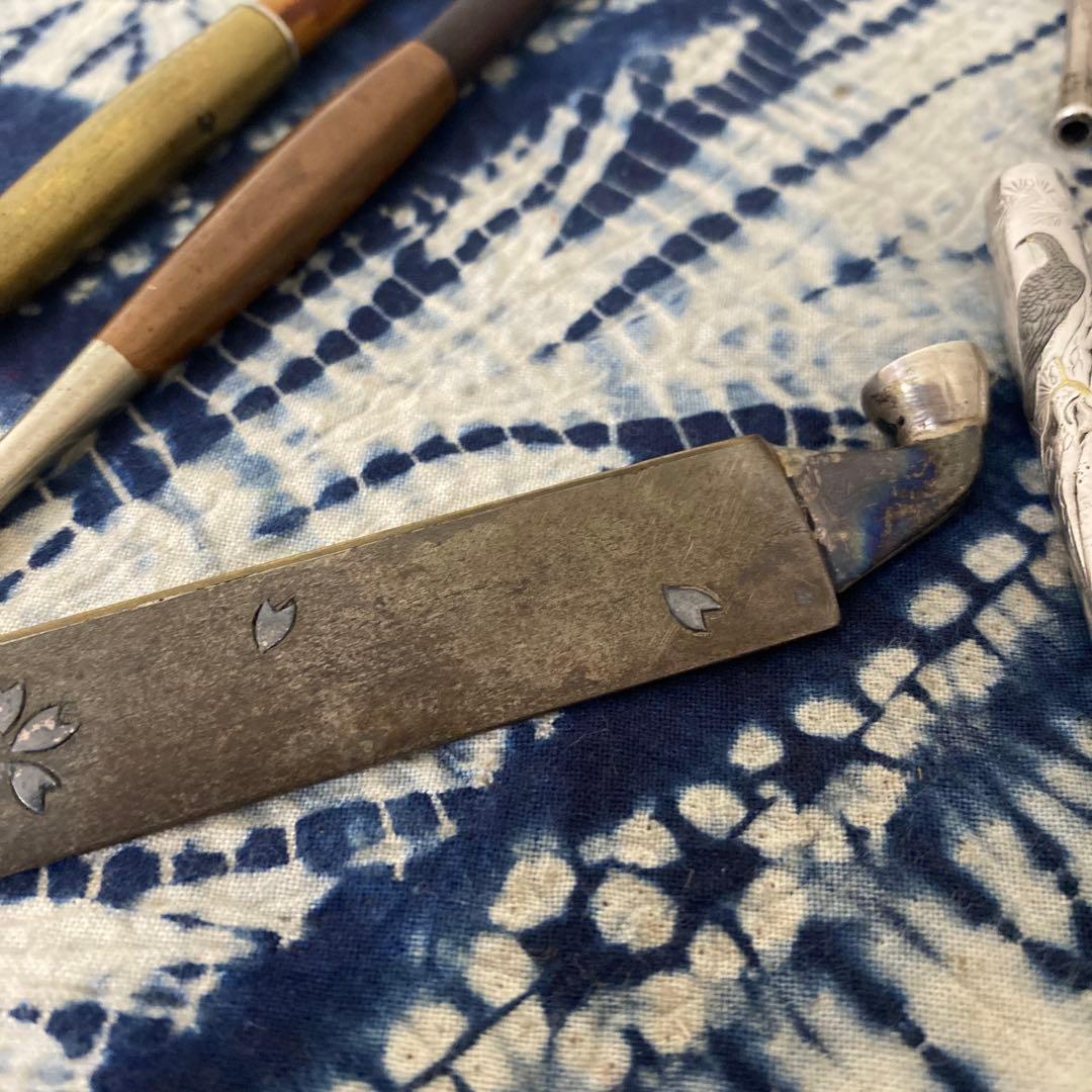 煙管　キセル　純銀　銀製　シルバー　金　真鍮　銅器