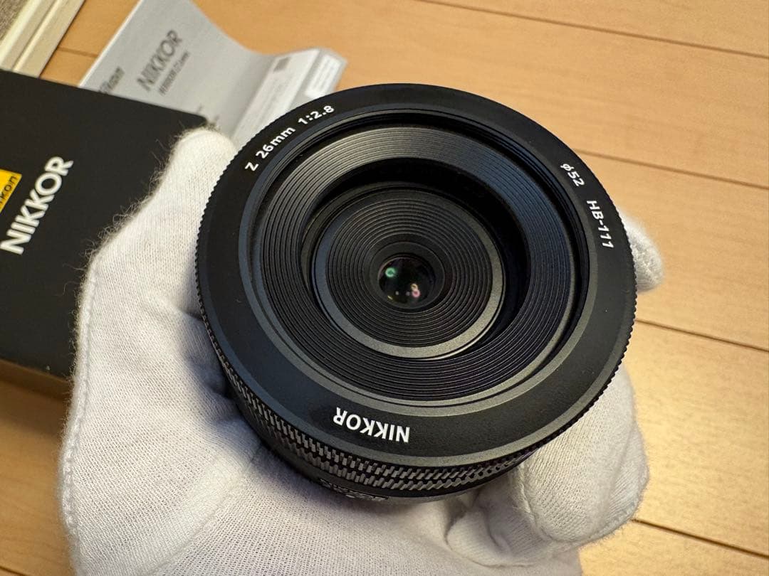 【美品】NIKON NIKKOR Z26mm f2.8 単焦点パンケーキレンズ